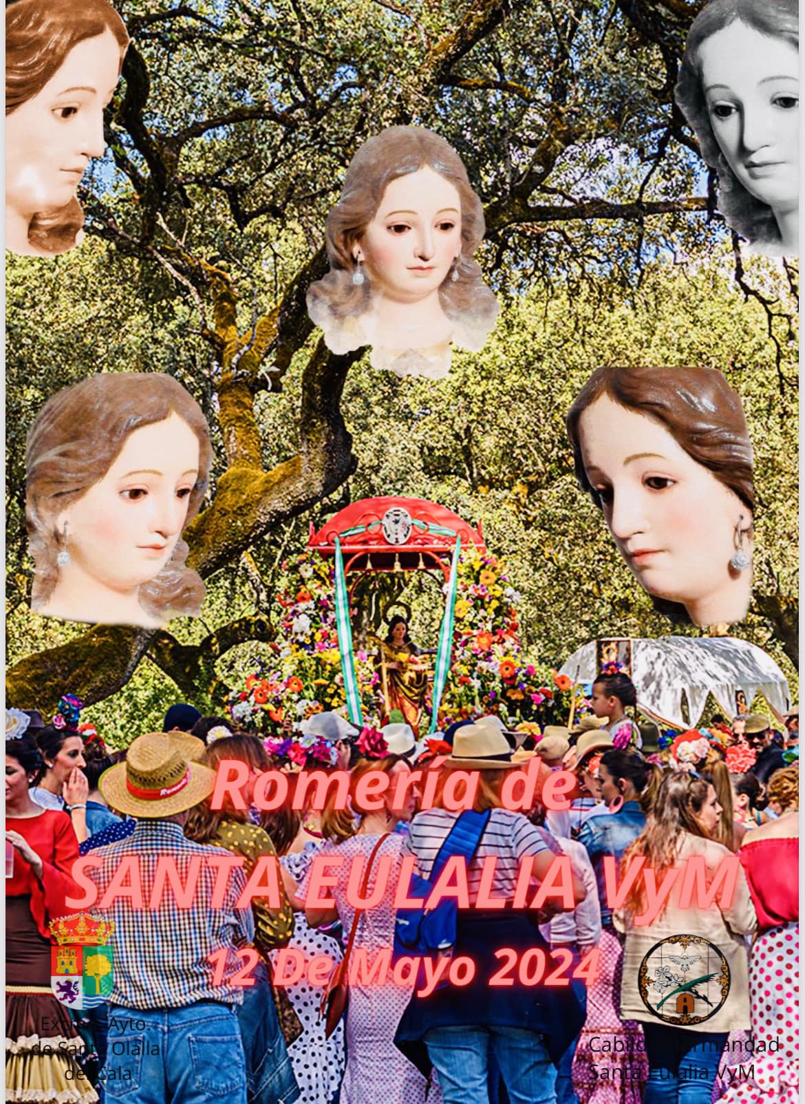 Romería de Santa Eulalia 2024 Santa Olalla del Cala